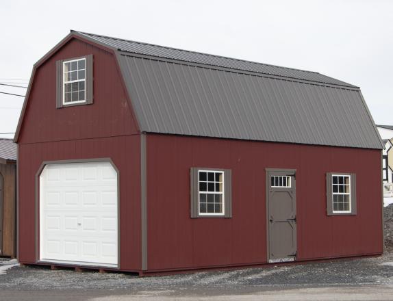 14 x 28 2-story garage available at Pine Creek Structures in Hegins (Spring Glen), PA