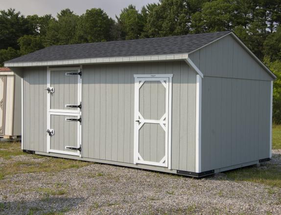 10x20 Enclosed Horse Barn with stall and tack room