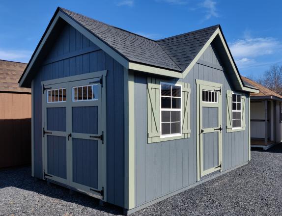 10x16 Victorian Shed Exterior