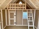 8 x 10 Clubhouse inside loft and ladder 